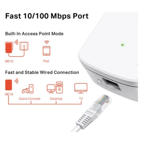 Range Extender Wi-Fi N300 Mbps - immagine 4