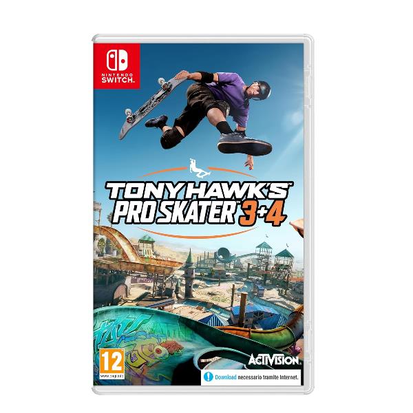 Tony Hawk S Pro Skater 3+4 Swtch