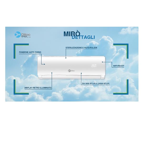 Cond Mono Split 9000 Btu+Unita Est - immagine 2