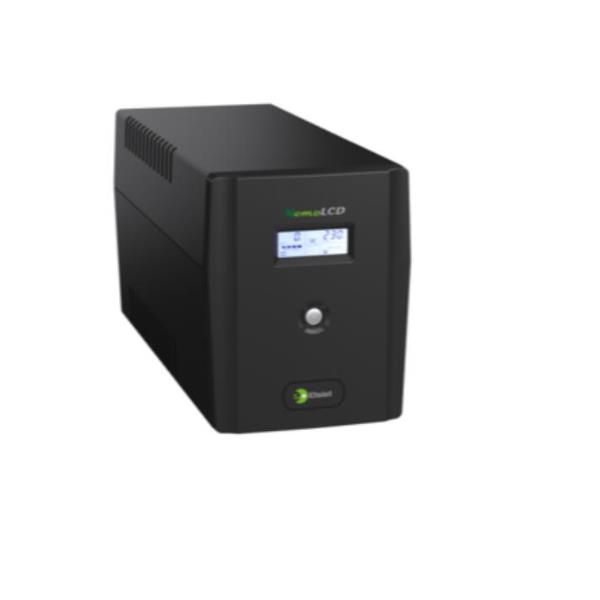 Nemolcd 1200Va 480W 2 Schuko LCD - immagine 2