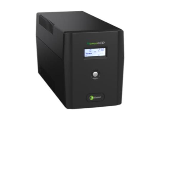 Nemolcd 650Va 240W 2 Schuko LCD USB