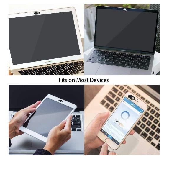 Copri Webcam Privacy 3Pz Bianco - immagine 3