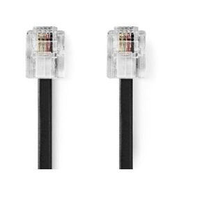 Cavo Patch Rj11 2Metri Nero