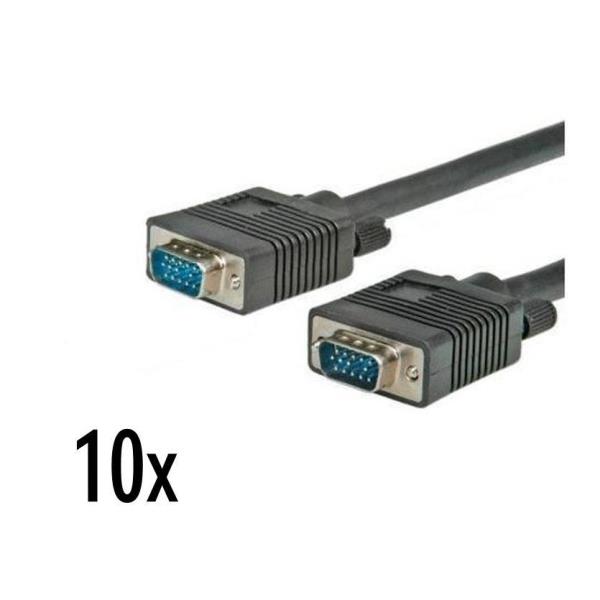 Cavo VGA C/Ferrite - Mt. 2 10X - immagine 2