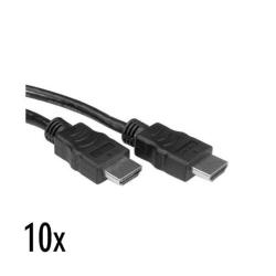 10X Cavo HDMI 1.4 Ethernet 2 Mt