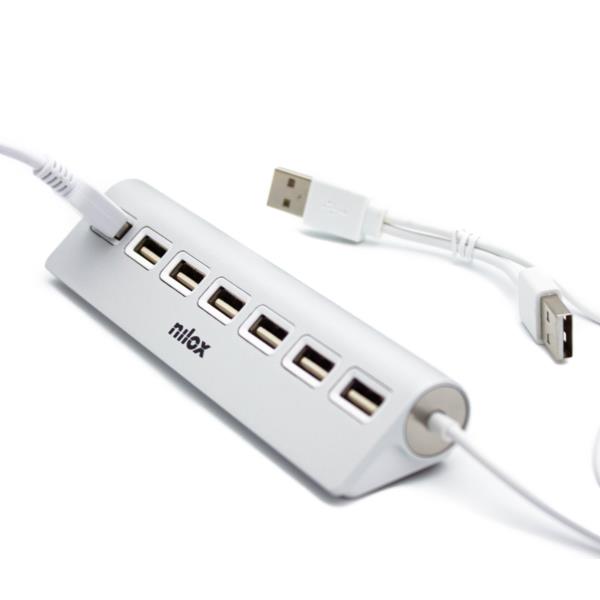 Hub 7 Porte 2.0 Alluminio - immagine 5