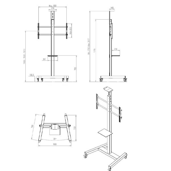 Carrello Fix Trolley - immagine 3