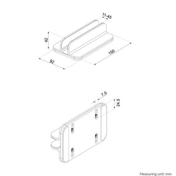 Supporto Notebook Nsls300Silver - immagine 2