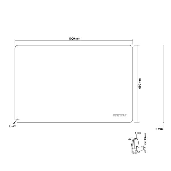 Protezione Trasprente 100Cm - immagine 4