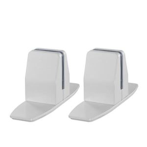 Set 2 Morsetti Da Scrivania Bianco