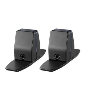 Set 2 Morsetti Da Scrivania Neri