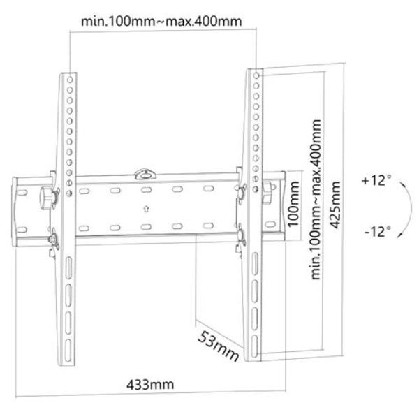 Supporto A Parete Fpma-W350Black - immagine 4