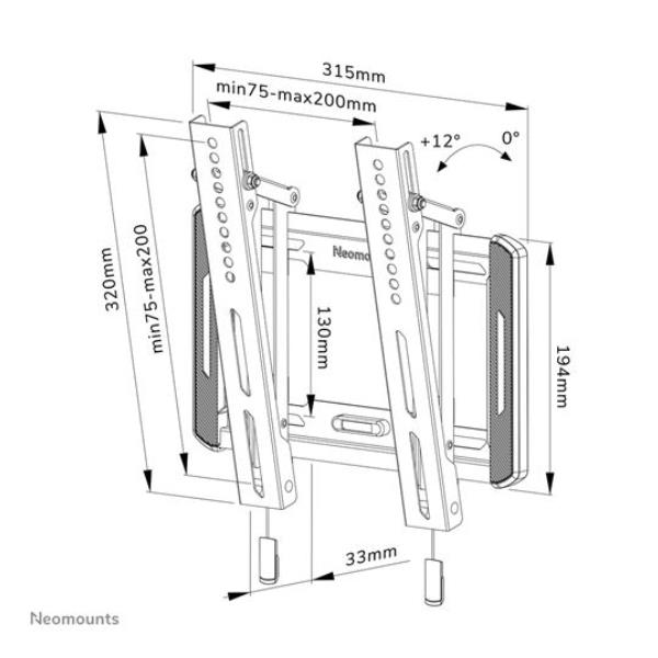 Supporto A Parete Wl35-550Bl12 - immagine 4