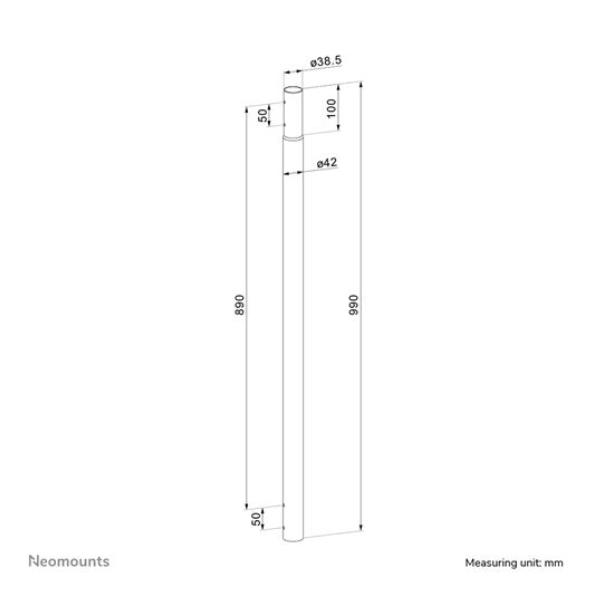 Tubo Prolunga Acl25-500Bl - immagine 3
