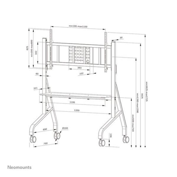 Carrello Fl50-575 Bianco - immagine 8