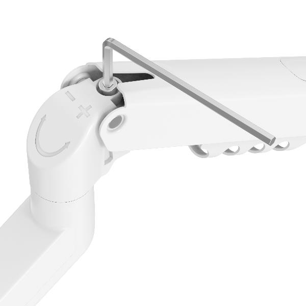 Supporto Monitor 1 Braccio Bianco - immagine 3