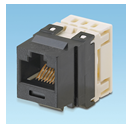 Presa Netkey Rj45U Cat.6 Nero