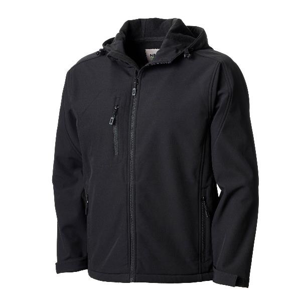 Giubbino Softshell Basilea Nero M