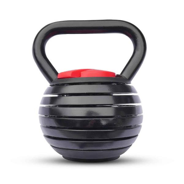 Kettlebell Adjustable 2-18Kg Rosso