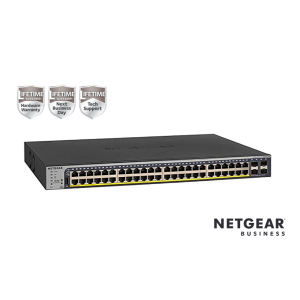 52Pt Ge PoE+ Smart Swch