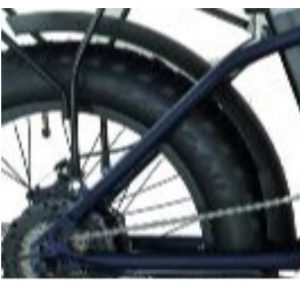 Parafango Posteriore Ebike K10+
