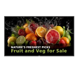 55 Monitor UHD 24/7 500 Nits