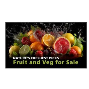 86 Monitor UHD 24/7 600 Nits