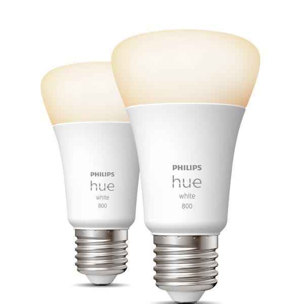 Hue Bianco 2 X Lampadine E27 9W - immagine 2