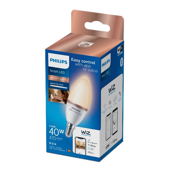 Smart Tw Candela Smerigliata 40W E1 - immagine 2