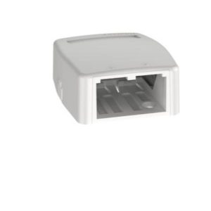 Scatola Minicom 2 Prese Bianca