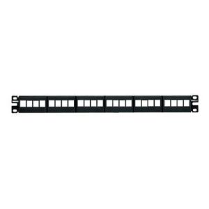 Pann.1U Per 24 Rj45U Netkey Nero