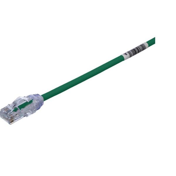 Patch U/Utp Cat.6A Lshf Verde 2.5M - immagine 2