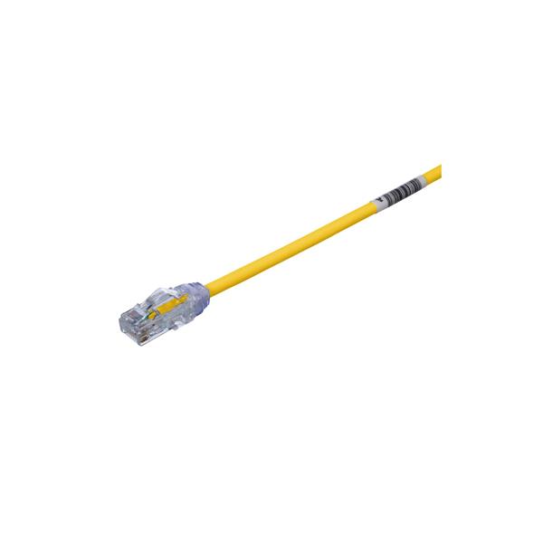 Patch U/Utp Cat.6A Lshf Giallo 2.5M