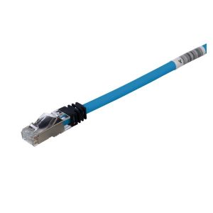 Patch S/Ftp Cat.6A Lshf Blu 0.5M