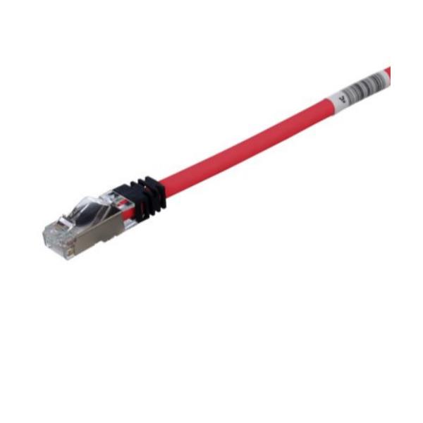 Patch S/Ftp Cat.6A Lshf Rosso 10M - immagine 2