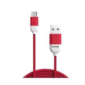 USB-A To USB-C 10W 1.5Mt Cable Rosso