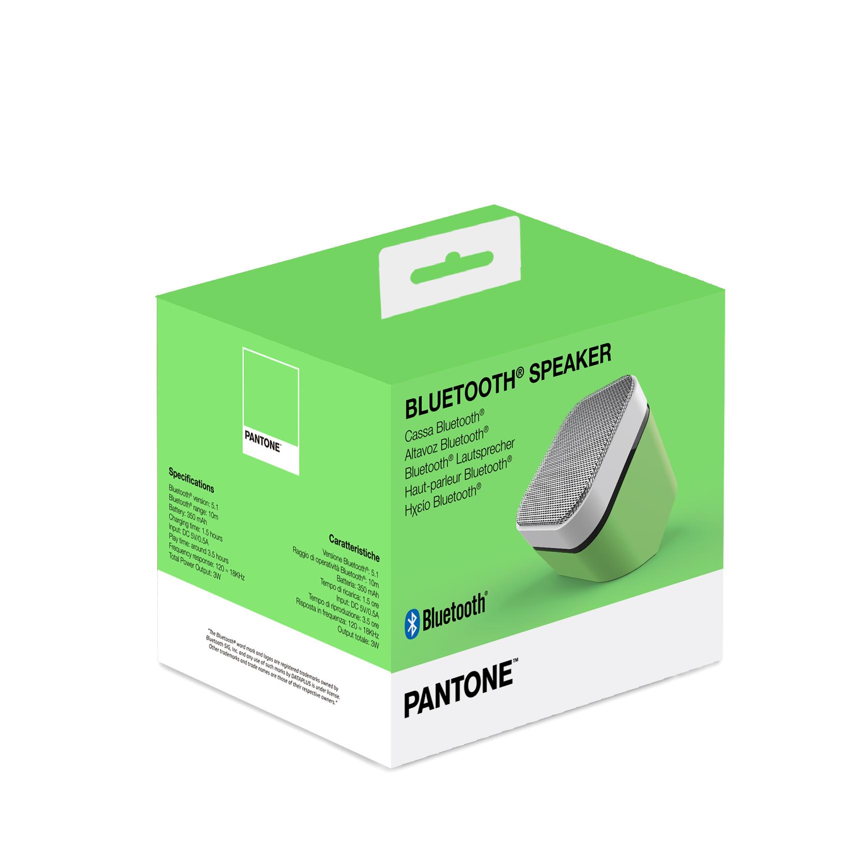Pantone Wireless Speaker Fluo 3W Gn - immagine 4