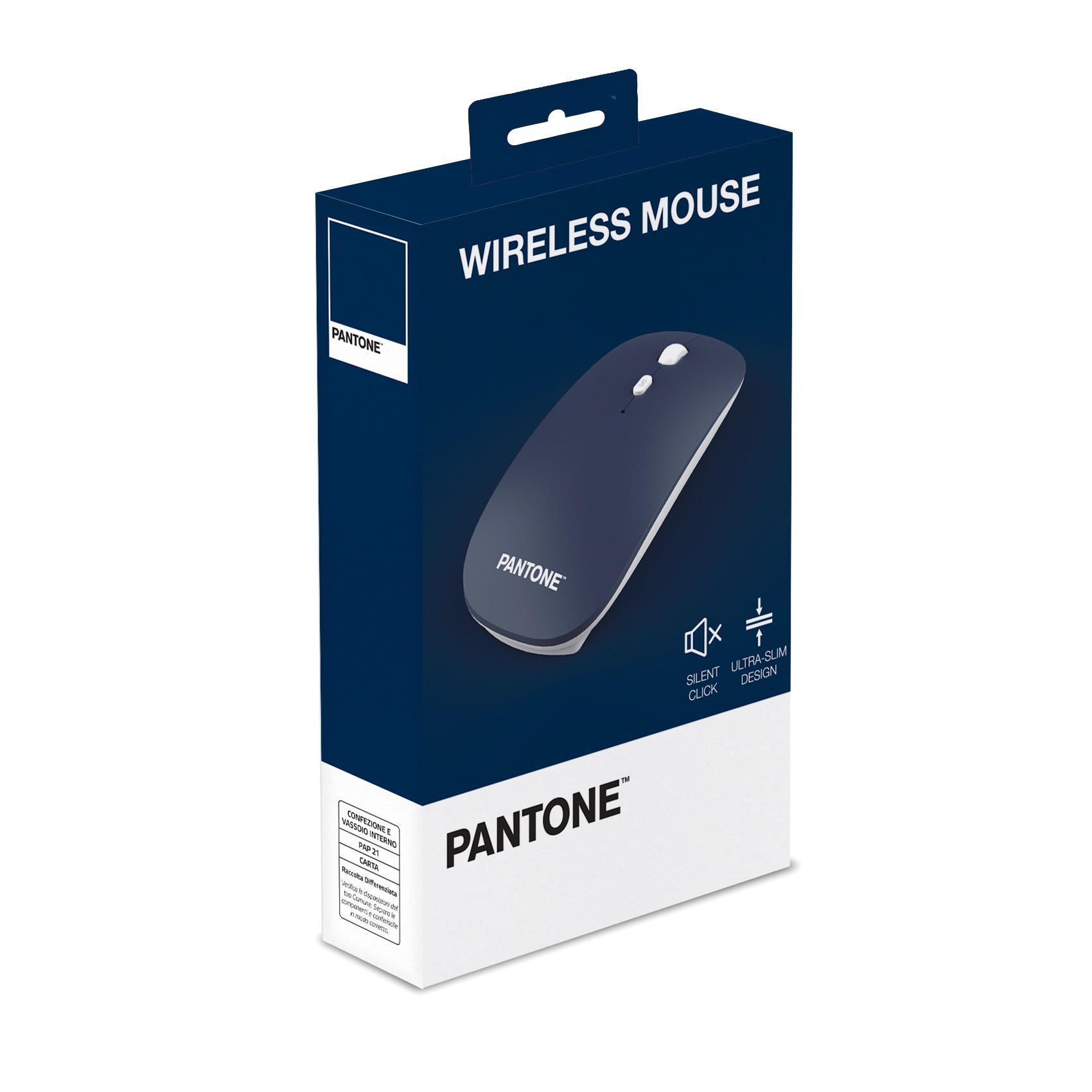 Pantone Wireless Mouse Navy1 - immagine 3