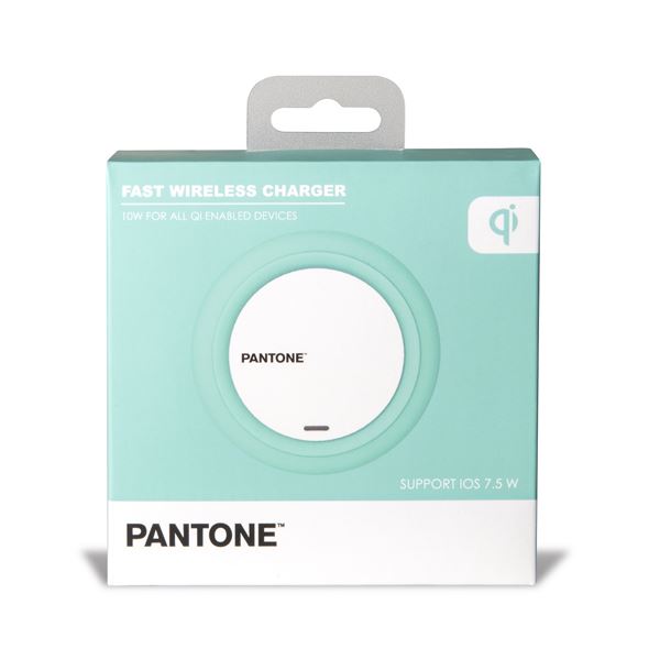 Pantone Qi Wireless Charger Cyan - immagine 2
