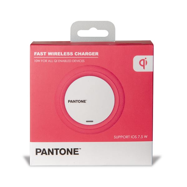 Pantone Qi Wireless Charger Rosa - immagine 2