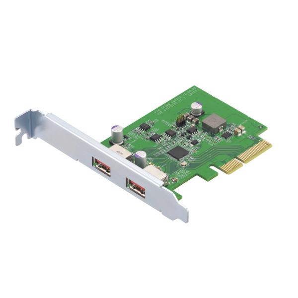 USB 3.2 Gen 2 Dual-Port Pcie Exp - immagine 3
