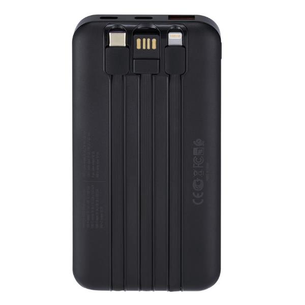 Power Bank 10000 Mah Nera Type-C - immagine 4