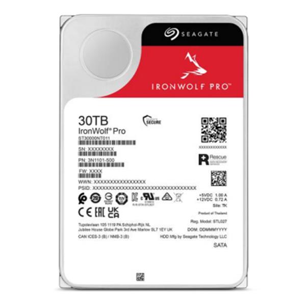 Ironwolf Pro 30Tb Sata 3.5 7200