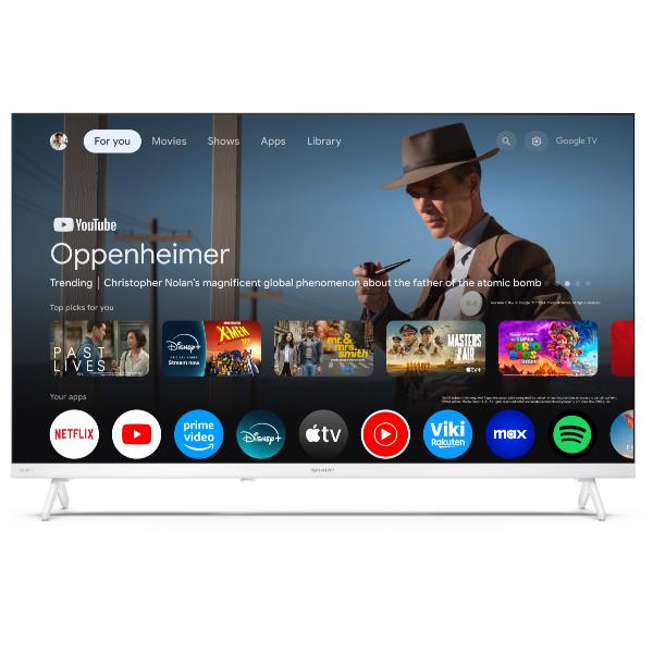 32 Hd Google Tv Bianco - immagine 6