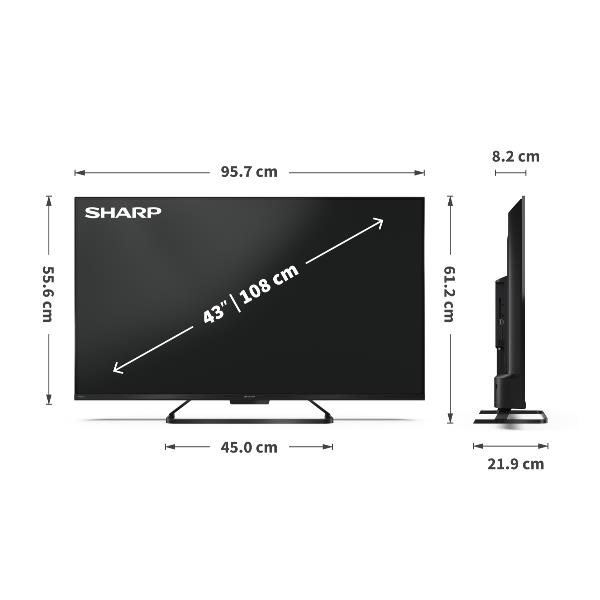 43 Hr7 UHD 4K Google Tv Qled 144Hz - immagine 8