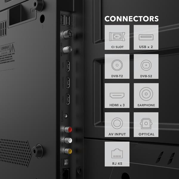 $43 UHD 4K Smart Webos Qled - immagine 3