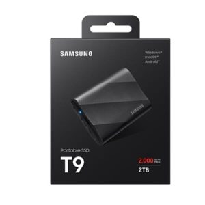 SSD Portatile T9 Da 2Tb Nero Usb3.2