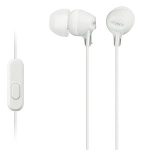 Ex15Ap Auricolare Microfono Bianco