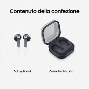 Galaxy Buds4 Nero