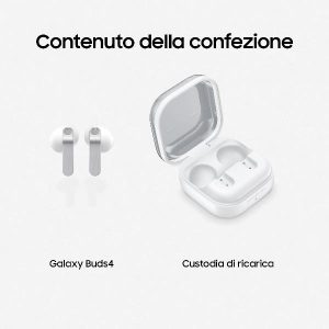 Galaxy Buds4 Bianco